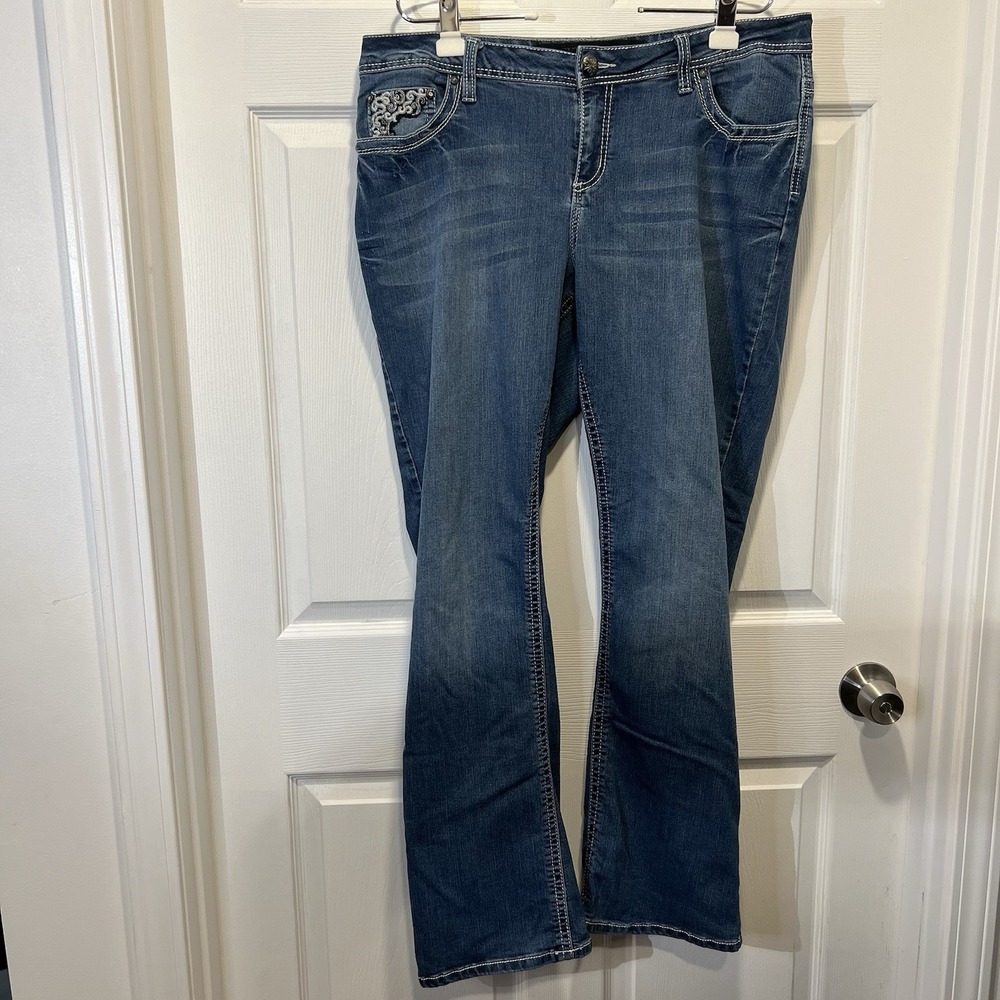 Rockin Denim Size 18 wings back pocket